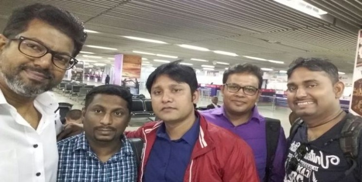 Mr Indeewa Jayamal Party Nepal visit Feb 2018